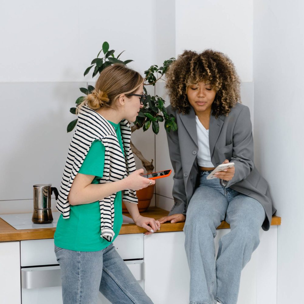 Work mates sharing data